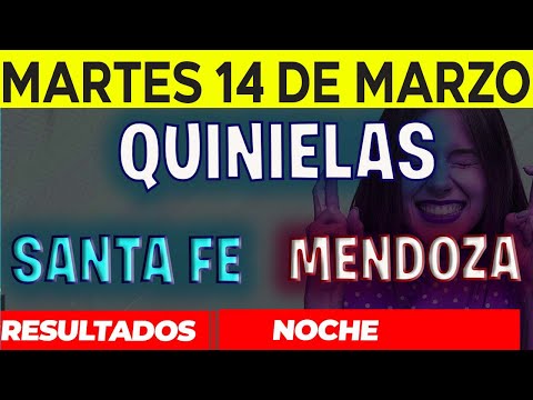 Resultados Quinielas Nocturna de Santa Fe y Mendoza, Martes 14 de Marzo