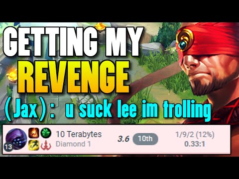 This Jax GRIEFS me then gets matched against me | ONLY Lee Sin from Unranked to Master ep. 29