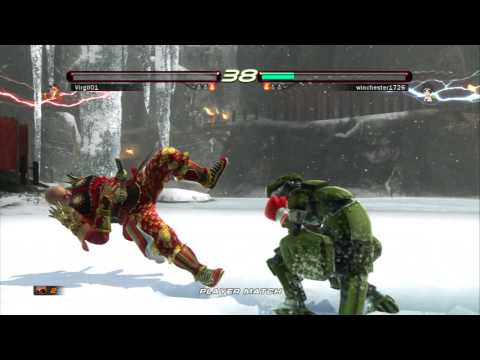 (Bad connection Match) Tekken 6 Trolling with hey-yo Roger Jr. #42