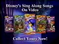 Disney S Sing Along Songs Commercial 1995