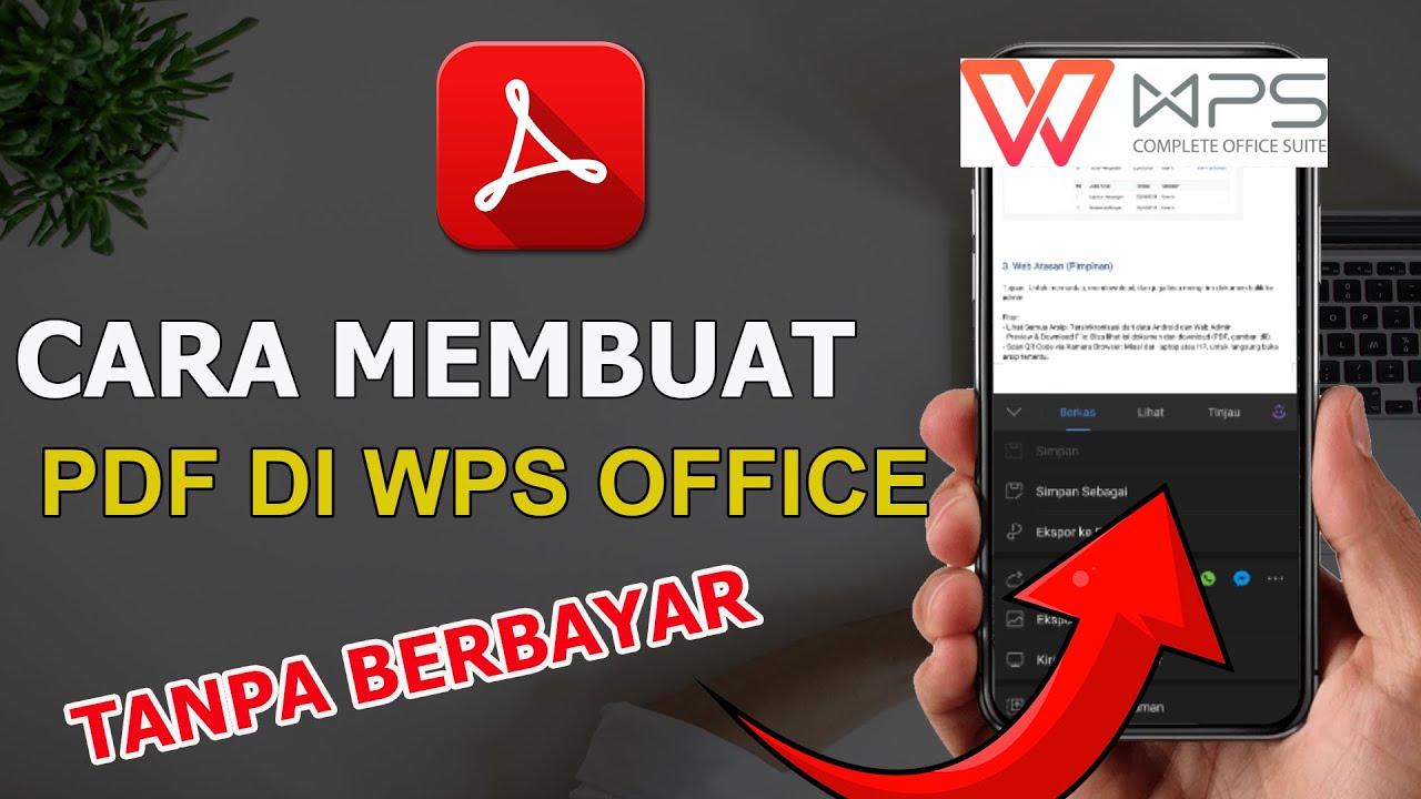 How to Create a PDF in WPS Office for Free