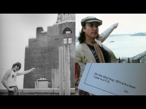 John Lennon Describes he Witnessed a UFO in New York - FindingUFO Video