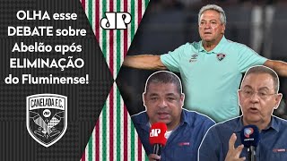 ‘Isso é não ter noção’: Debate sobre Abel Braga ferve após eliminação do Fluminense na Libertadores