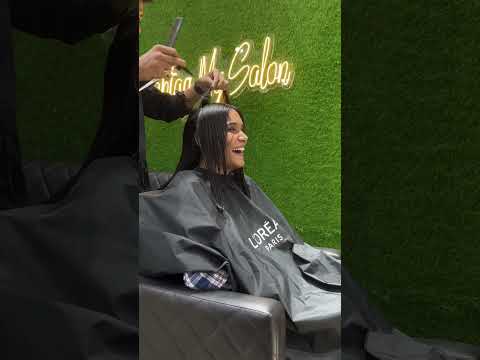 Need Best Hair Services in Your City ❤ #shorts Visit Hashtag My Salon & Get Amazing Look 👩‍🦱