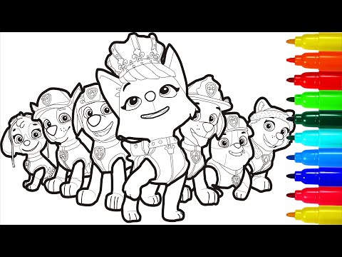 Printable Paw Patrol Coloring Page - 02/2022