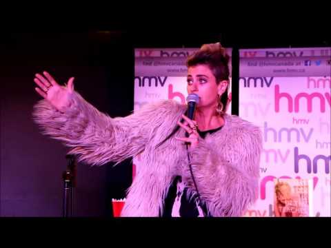 PEACHES Live at HMV Super Store - the underground Interview and Q&A