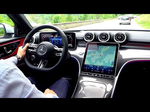 2022 Mercedes C Class AMG | NEW C300d FULL Drive Review Interior Exterior