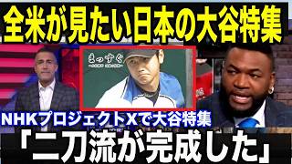 【大谷翔平の原点】「僕はやり抜く」NHKプロジェクトXで特集〜エピソード３〜大谷翔平の二刀流は偶然じゃない…日本ハムが見抜いた再現性の正体