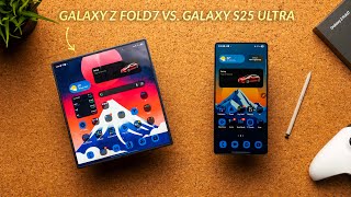 Samsung Galaxy Z Fold 7 Vs. S25 Ultra - Should You Pay More!?