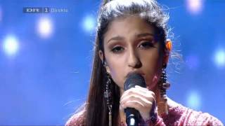 Karoline - Girl With The Tattoo @ X Factor DK 2013 Liveshow 6 HD