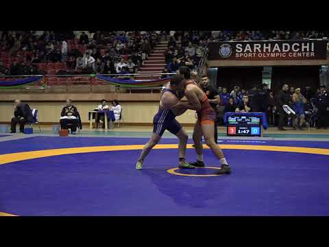 1/2 final GR - 97 kg: Orxan Nuriyev – Niyaməddin İbrahimov