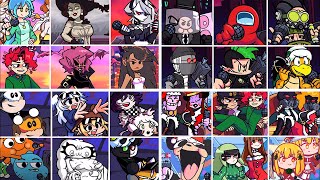 Friday Night Funkin&#39; - All Songs but every turn a Different Skin Mod is used