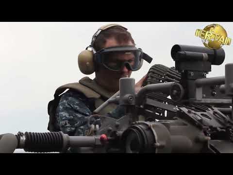 US Sailors Training on Mk 38 25mm Chain Gun [M242 |new 2022 video |uk entertainment
