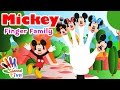 Mickey Mouse Finger Family Nursery Rhyme For Children