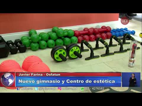 Osfatun inauguró un gimnasio