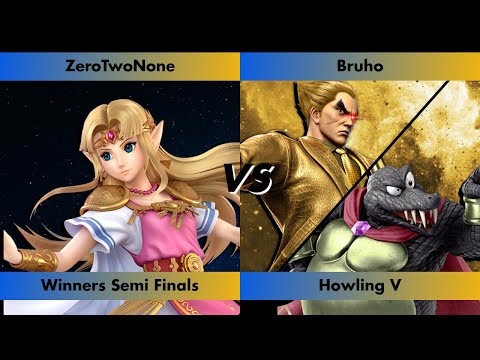 ZeroTwoNone (Zelda) vs Bruho (Kazuya, King K Rool) - Winners Semi Finals Howling 5