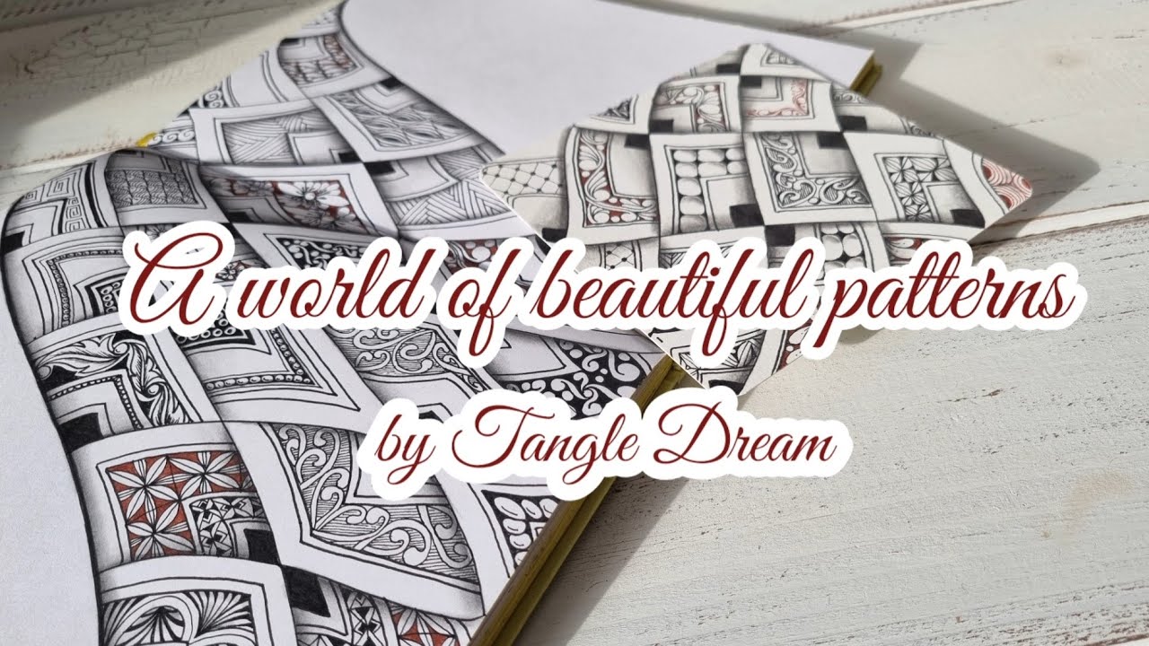 A world of beautiful patterns/by BB(Tangle Dream)