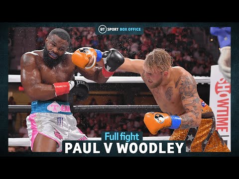 Jake Paul v Tyron Woodley Full Fight: Paul Overcomes Biggest Boxing Test