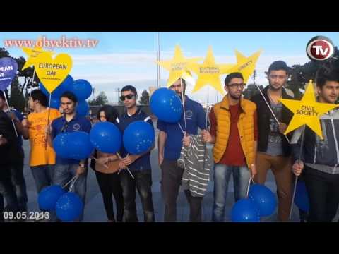 EUROPE DAY FLASHMOB IN BAKU