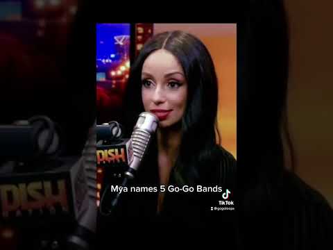 DMV’s own Mya names 5 Go-Go Bands under pressure…who does she pick? #GoGomusic #DCCulture #90s #GoGo