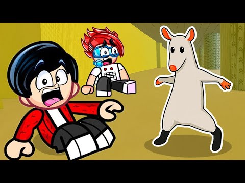 Karim and His Family SURVIVE the ROBLOX DANCING RAT! | Karim Plays