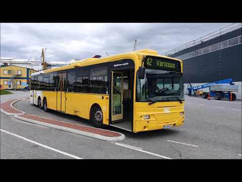 Amazing Volvo 8500LE Linjaliikenne Nyholm 73 ZF Ecomat - Line 42 Varissuo-Keskusta in Turku