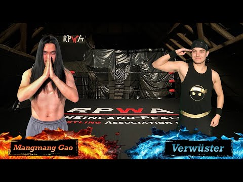 Mangmang Gao vs. Verwüster - RPWA Pure Wrestling Championship, RPWA & FWK - Two Worlds Collide 2022