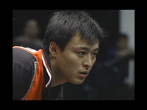 Qin Zhijian (CHN) v. Werner Schlager (AUT) at the 2002 US Open