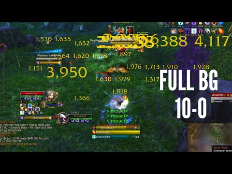 10-0 FULL BG Fire Mage Solo PvP Cataclysm Classic (top dmg)