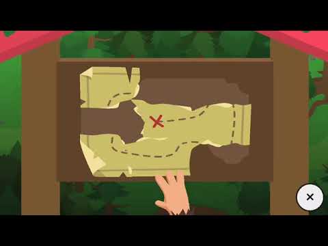 Sneaky Sasquatch Treasure Map Piece- Talking fish
