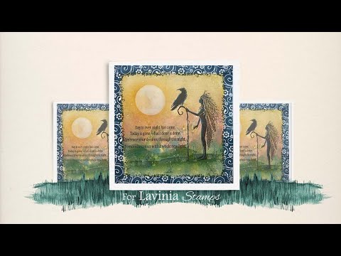 The Oracle by Eleana Evans - A Lavinia Stamps Tutorial