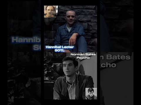 Hannibal Lecter (Silence Of The Lambs) vs Norman Bates (Psycho)