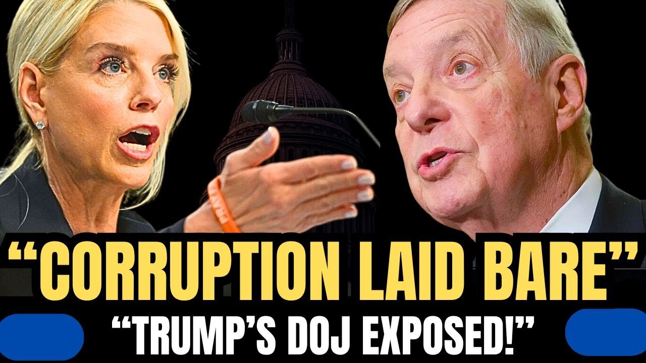 DURBIN EXPOSES TRUMP’S DOJ CORRUPTION IN SHOCKING SENATE REVELATION