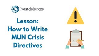 How to Write Model UN Crisis Directives