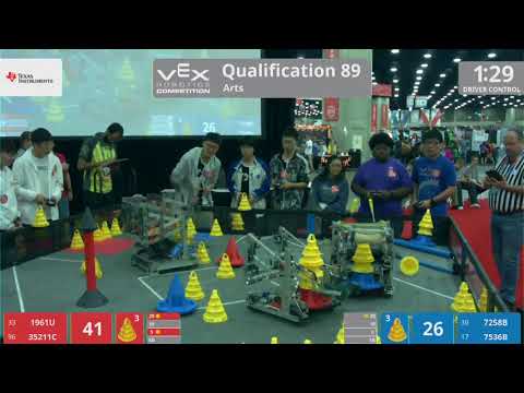 2018 VRC Arts Q89 - 1961U 35211C vs 7258B 7536B - 116 to 101