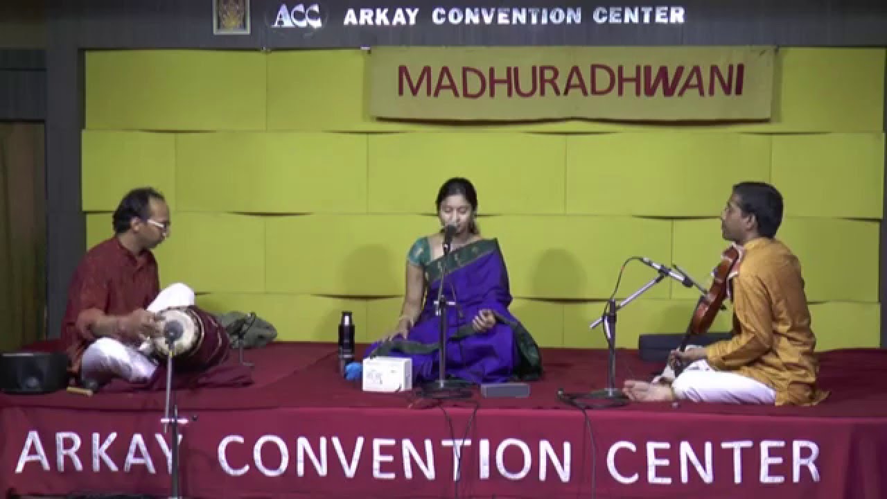 Madhuradhwani-Music Season Concert series-Thanmayee Krishnamurthy Vocal,