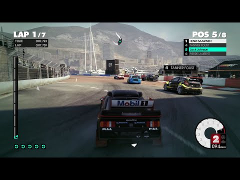 Dirt 3 Advanced Playthrough - Part 5 - Beautiful Monaco