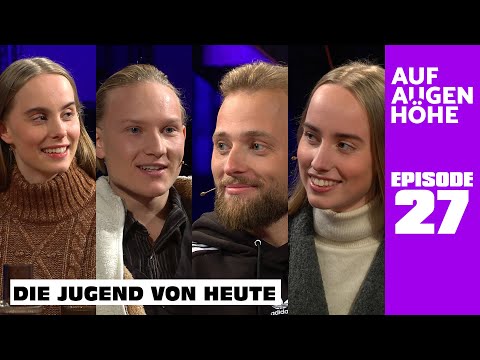 DIE JUGEND VON HEUTE mit Karolin, Saskia, Aron und Leo