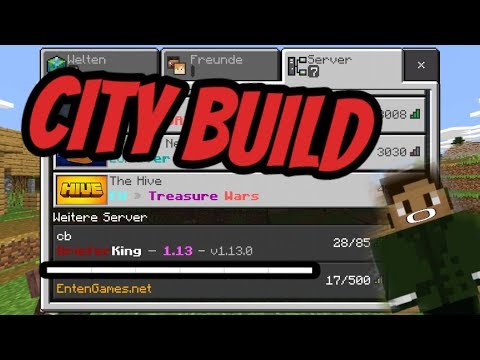 Felowww - MCPE CITY BUILD Server / Plot Server Review 1.13 | Minecraft Pocket Edition