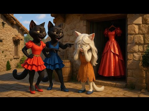 😱Poor cat rises to become fashion designer💔😭#catshorts#cutecat#ai#aicat#cat #catstory#kitten#poorcat