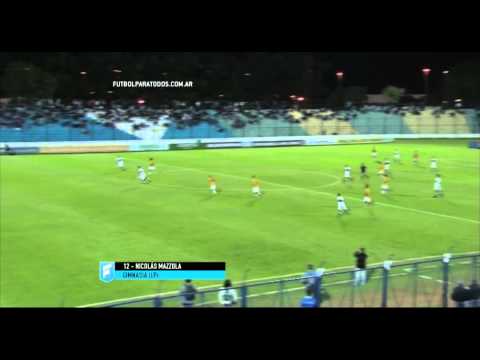 Gol de Mazzola. Gimnasia 2 - Altos Hornos 0. 32avos de final. Copa Argentina 2015. FPT