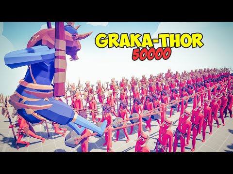 One Graka-Thor vs Every Faction Army - Totally Accurate Battle Simulator