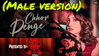 Chhor denge-Male version: An Beast streaming prese