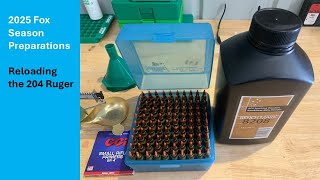 Reloading the 204 Ruger
