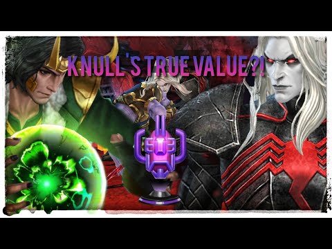 Is LOKI stronger than KNULL..?? Who will wear the CROWN for all ABX seasons..?? MARVEL FUTURE FIGHT