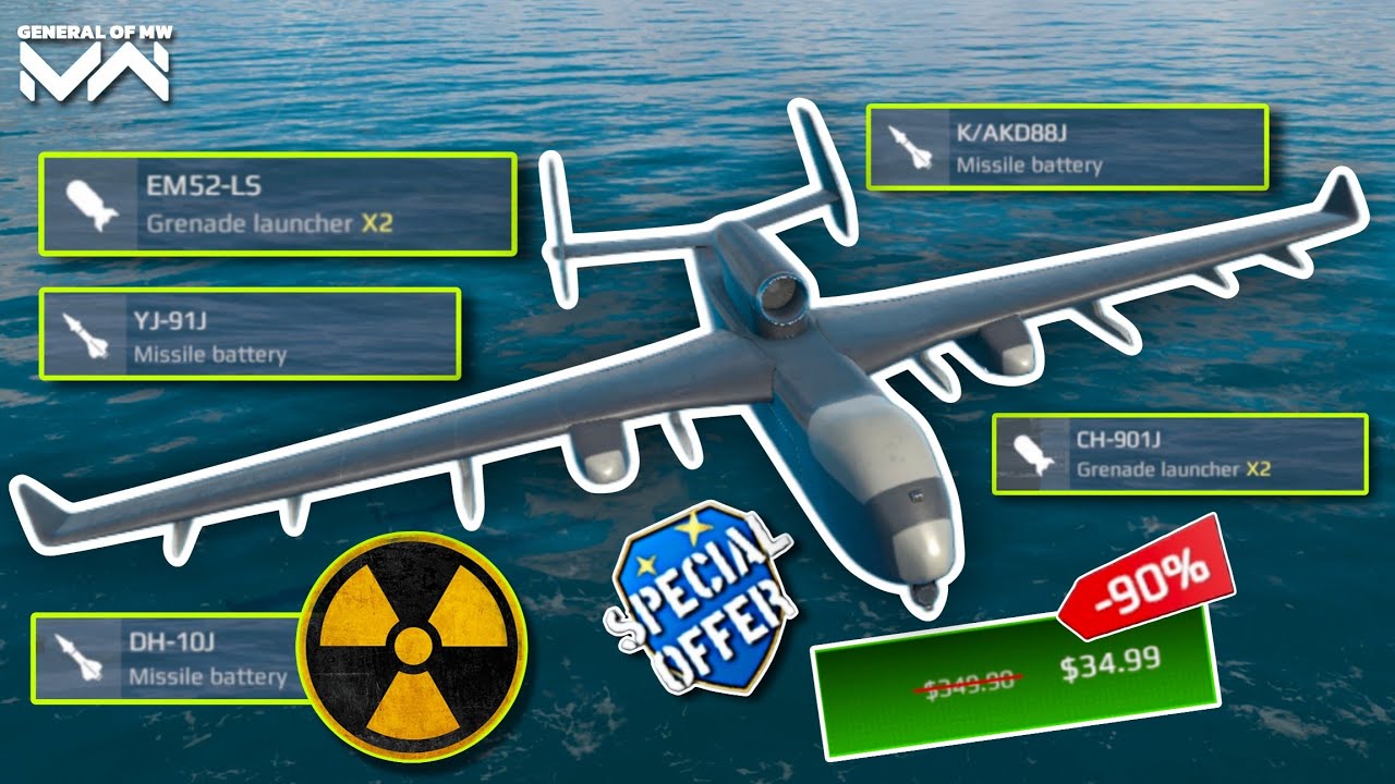 Jiutian – New Chinese Drone Bundle Full Review 🔥 | Modern Warships