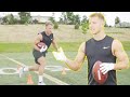 RB Drills w/ Christian McCaffrey to Improve Quickness and Footwork!