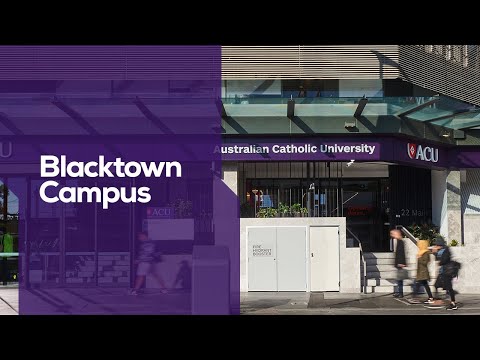 Australian Catholic University YouTube video