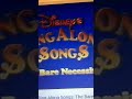 Sing Along Songs The Bare Necessities