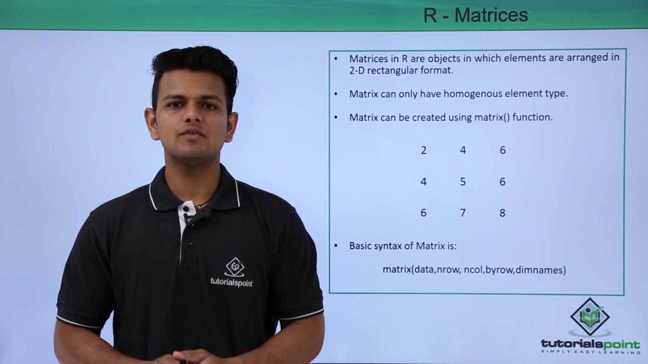 R Programming - Matrices